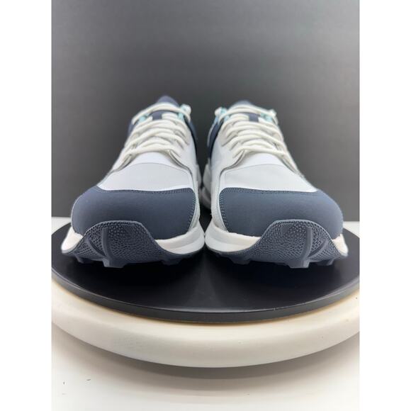 Under Armour‎ UA Forge 96 Golf Shoes Mens 11.5 Gray Blue Sample 3028922-102 Rare main image 8